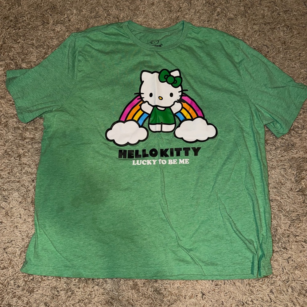 Ladies 2X graphic T-shirt hello Kitty